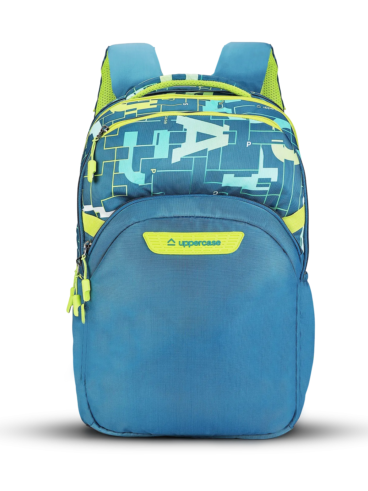 Campus Fashion Multi Purpose Pixel 01 2025 Teal Backpack