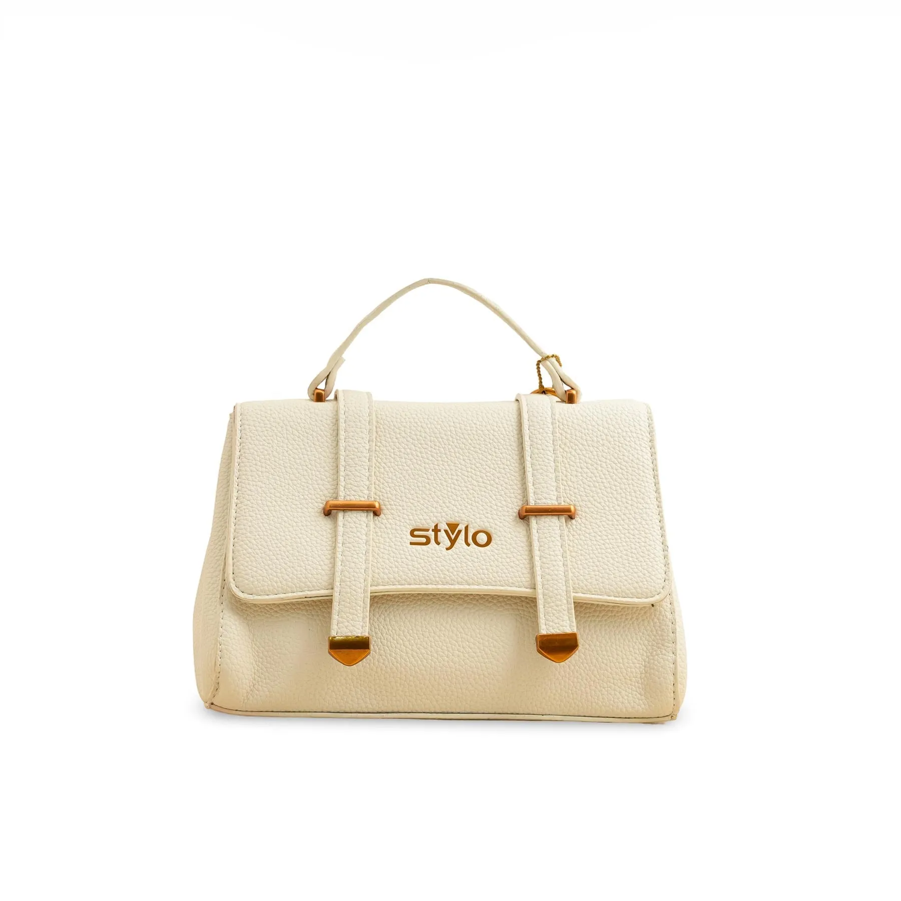 Urban Aesthetic Beige Formal Shoulder Bag P36148