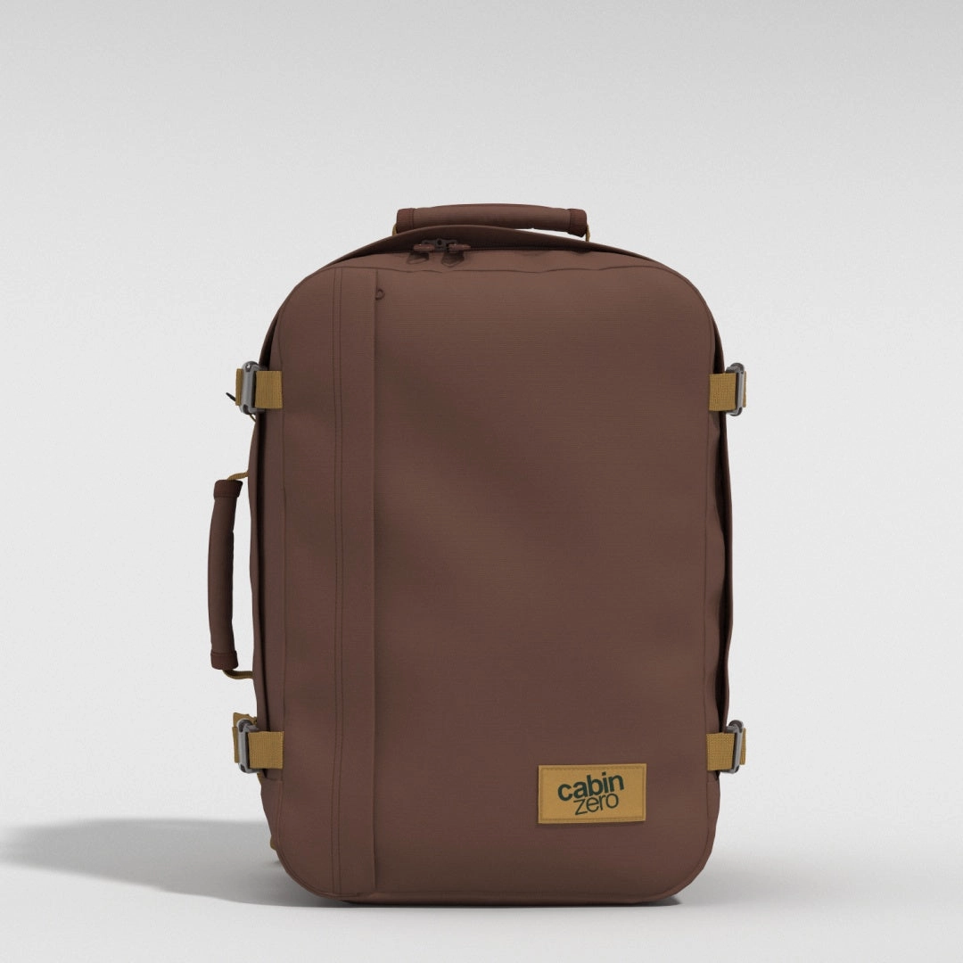 Classic Cabin Backpack 36L Belgian Chocolate Versatile Shape