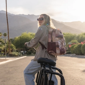 Tardy Slip Backpack 25L - Sunrise Canyon Simple Aesthetic Secure Pocket