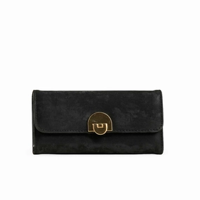Black Casual Wallet P70973 Compact Carry Daily Fashion