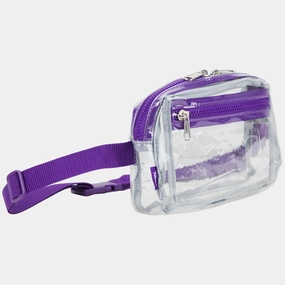 Clear Commuter City Fanny Pack Stadium Approved Waist Bag Travel bag