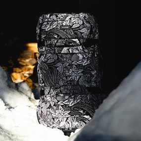 Split Roller Bag 110L - Kingdom Black Weekend Trip Fashion Accessory