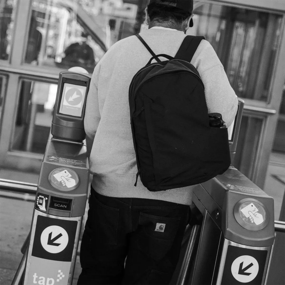 Moment : Everything Backpack : Black Minimal Form Adventure Lifestyle Gear