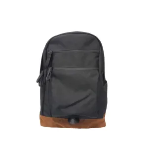 ARCHETYPE FRANKLIN NYLON BACKPACK_BLACK Refined Texture