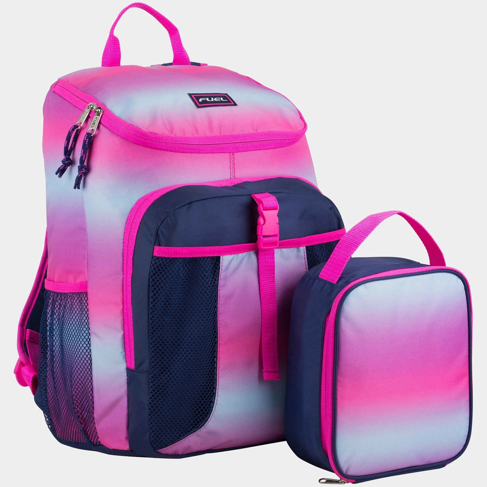 Top Loader Backpack & Matching Lunch Box Set Classic Utility Bag Durable Work Bag