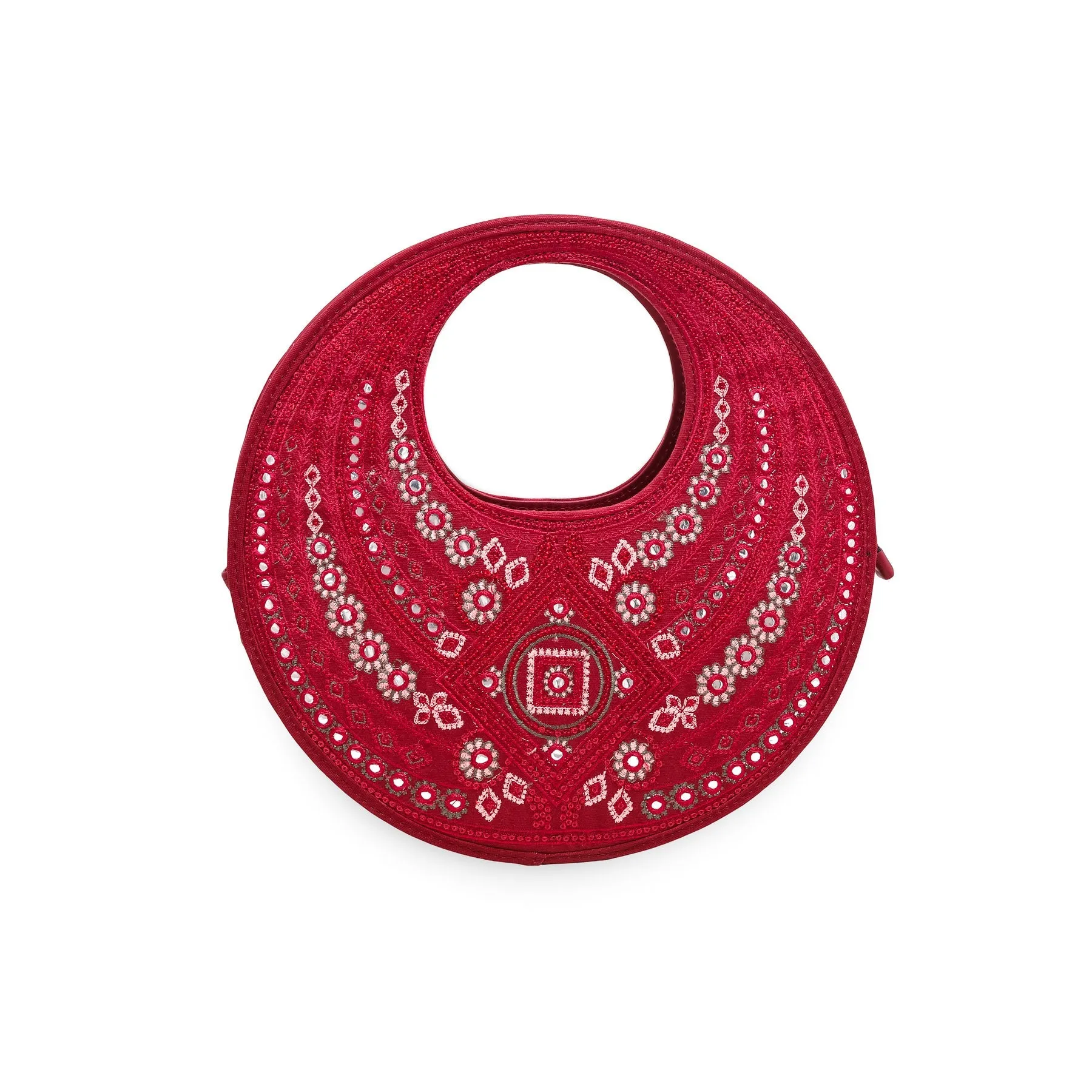 Urban Minimalist Maroon Casual Shoulder Bag P56196