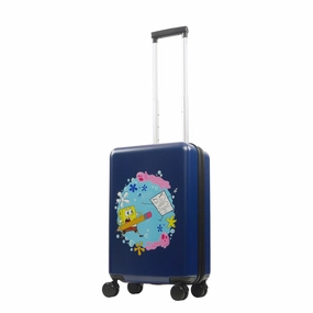 Nickelodeon SpongeBob SquarePants Ful 22.5" Navy Blue Carry-On Luggage Versatile Carrying Option