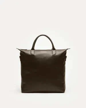 O'Hare Pebble-Grained Leather Tote Elegant fashion purse