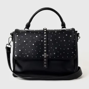 Orb Satchel - Black Daily Utility Compact Style