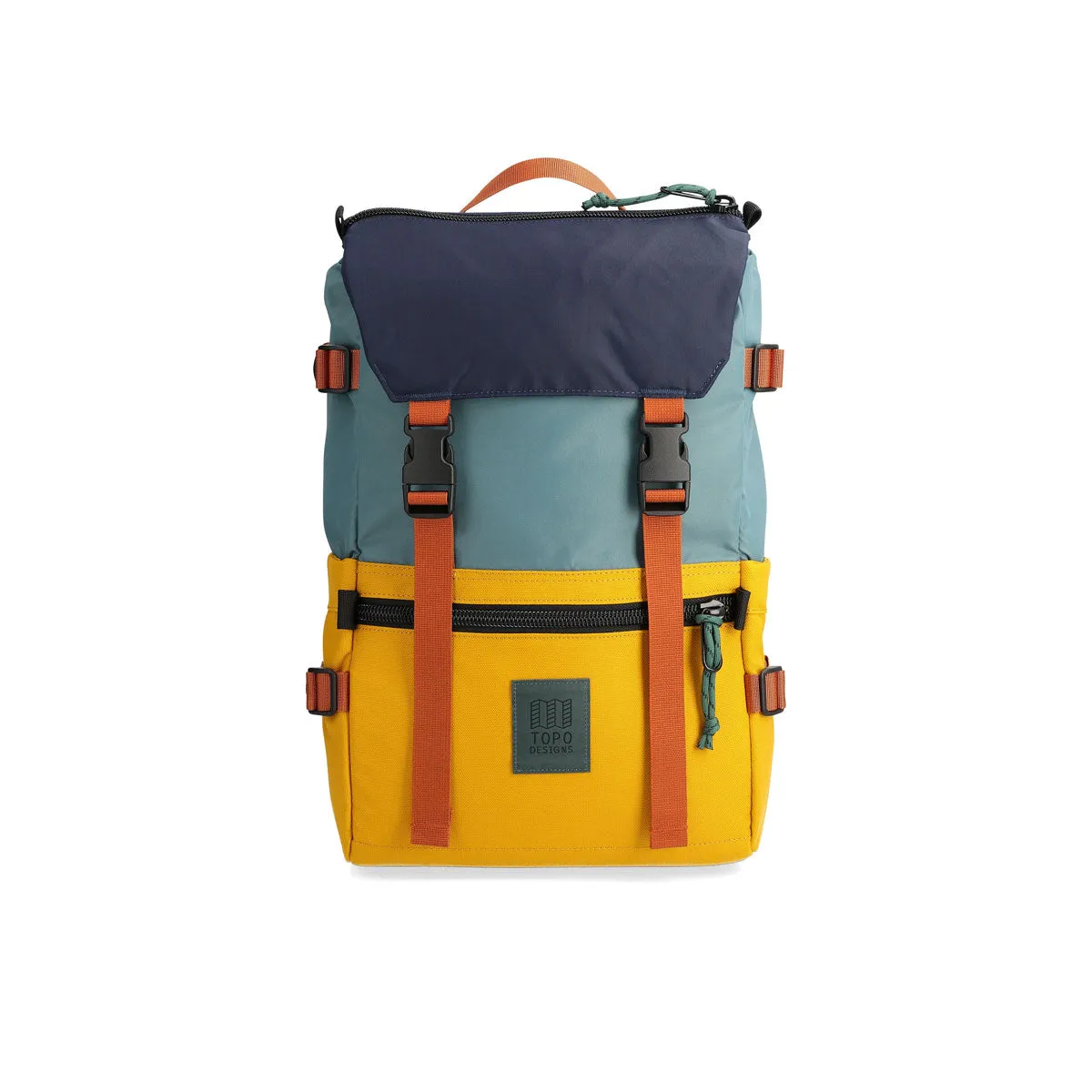 Topo Designs : Rover Pack Classic : Sea Pine/Mustard Adventure Travel