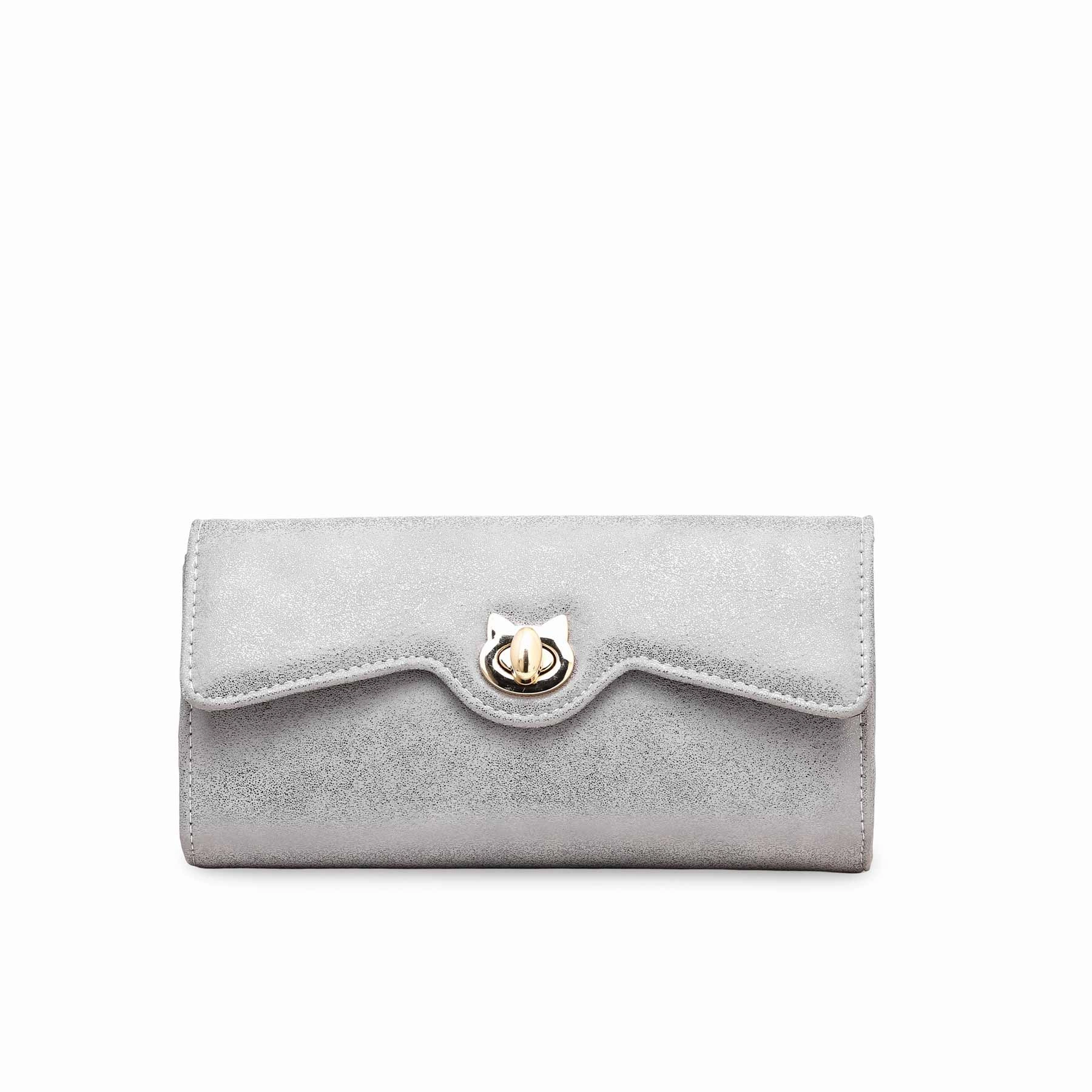 Silver Casual Wallet P97509 Comfort Accessory