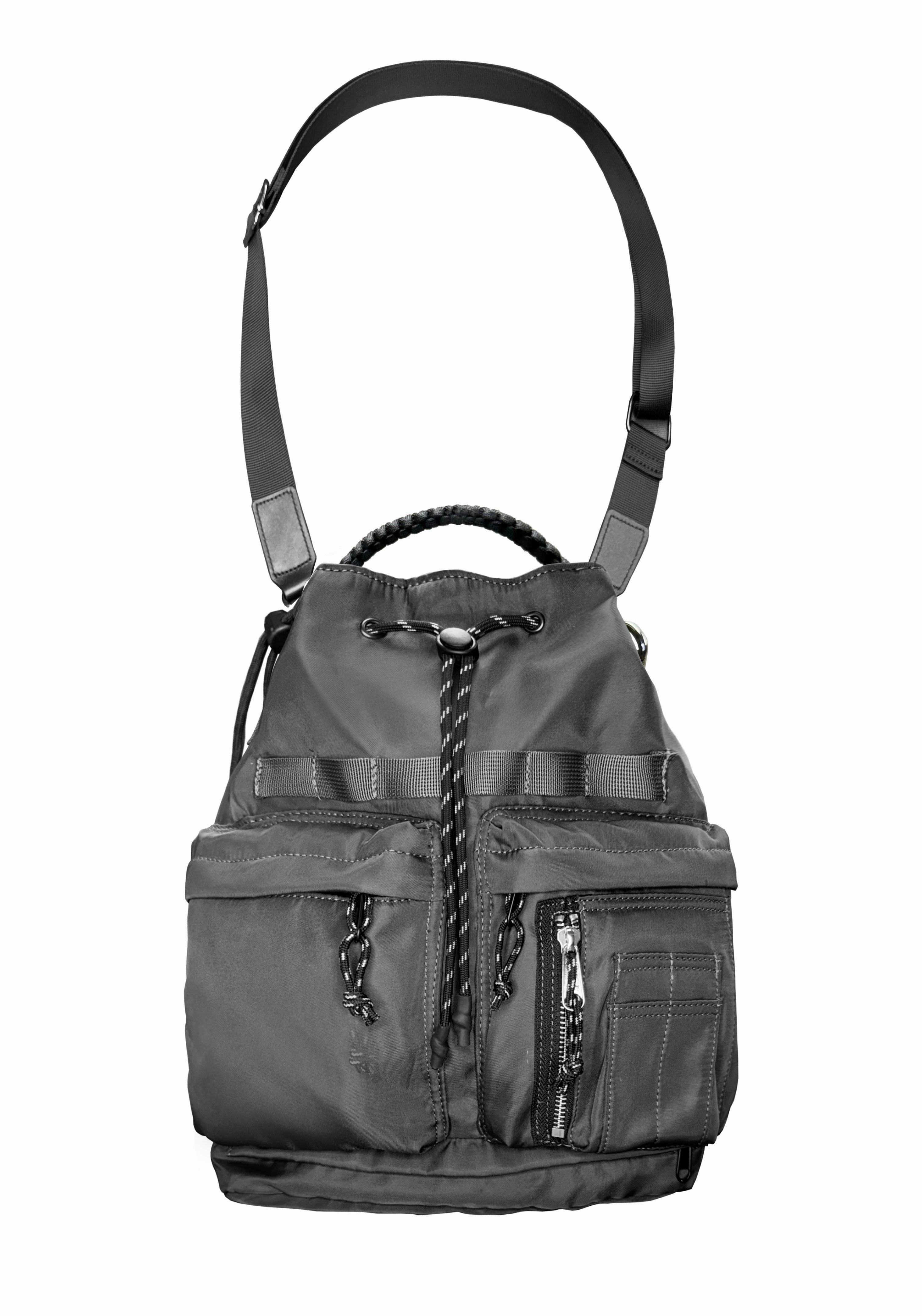 MA-1 LARGE SIZE 2 way drawstring Shoulder Bag (Re order) Classic Design Lightweight Everyday Gear