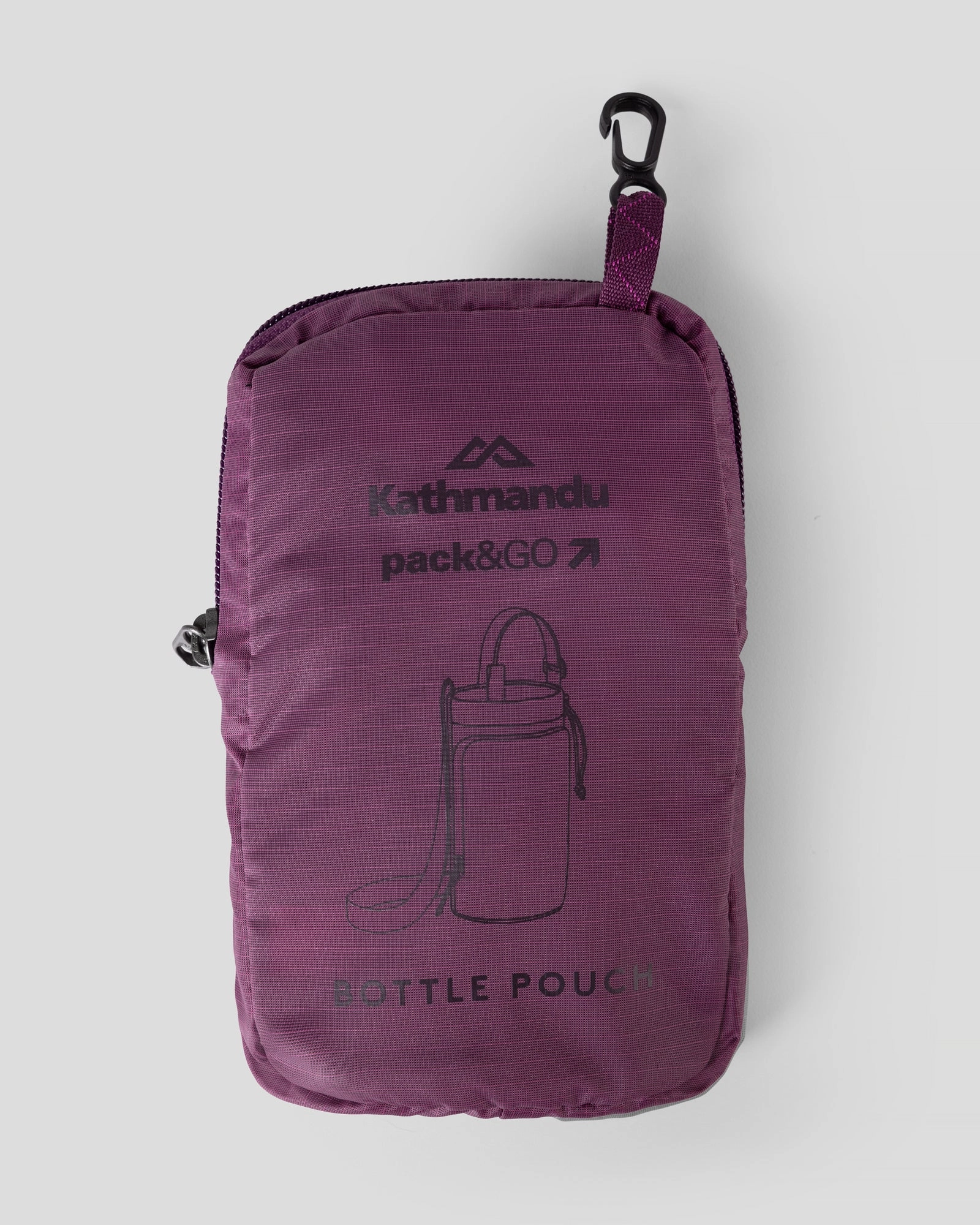Sleek Profile Tough Exterior Pack&Go Bottle Holder - Washed Berry