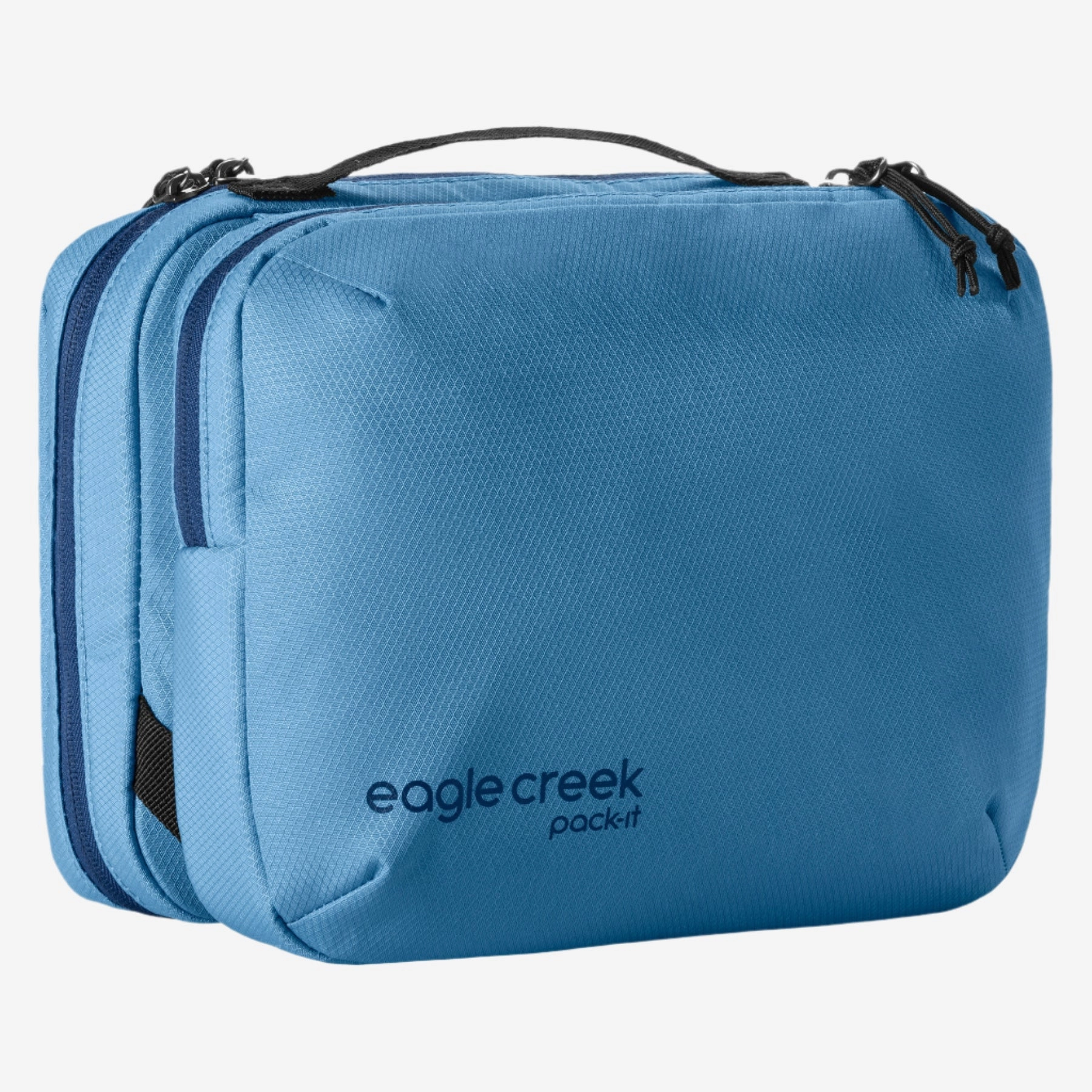 Pack-It? Trifold Toiletry Bag Stylish Holder zipper closure