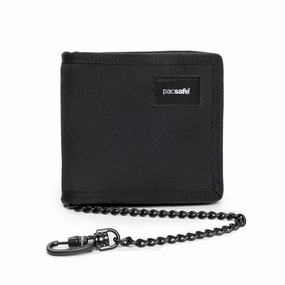Classic Functionality Pacsafe? RFIDsafe? Z100 RFID blocking bifold wallet