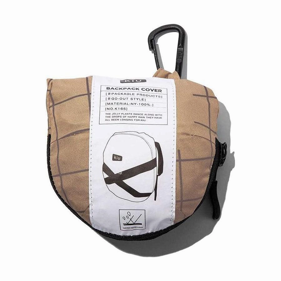 W.P.C. Kiu K165 2 Way Backpack Cover-Beige Stylish Utility Work Ready