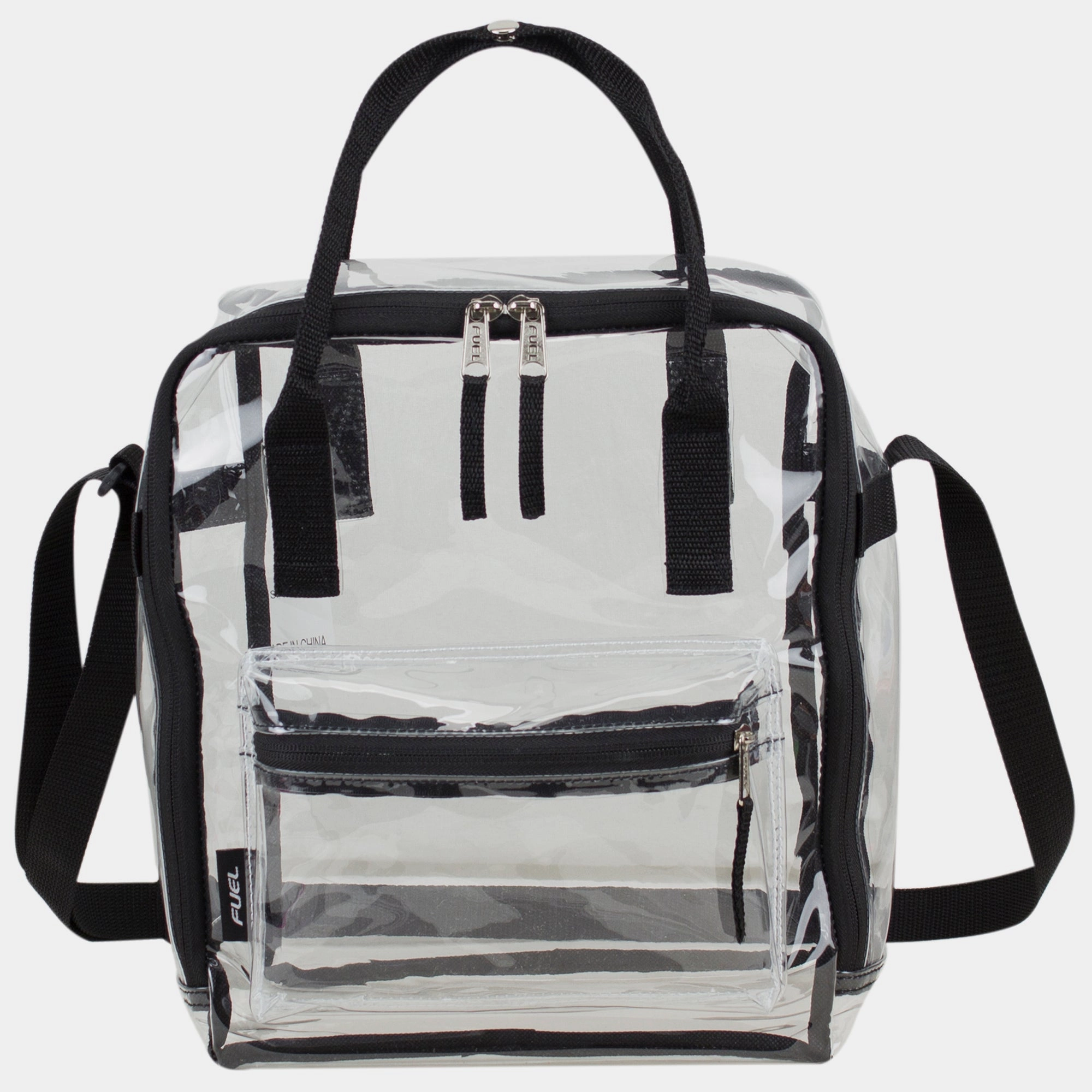 Casual Gear Modern Travel Clear View Stadium Ready Handle Crossbody Bag
