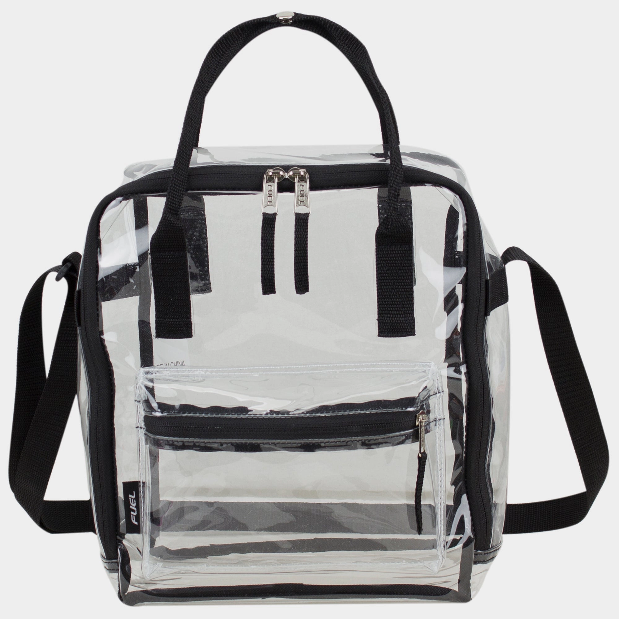 Clear View Stadium Ready Handle Crossbody Bag Adventure Feeling