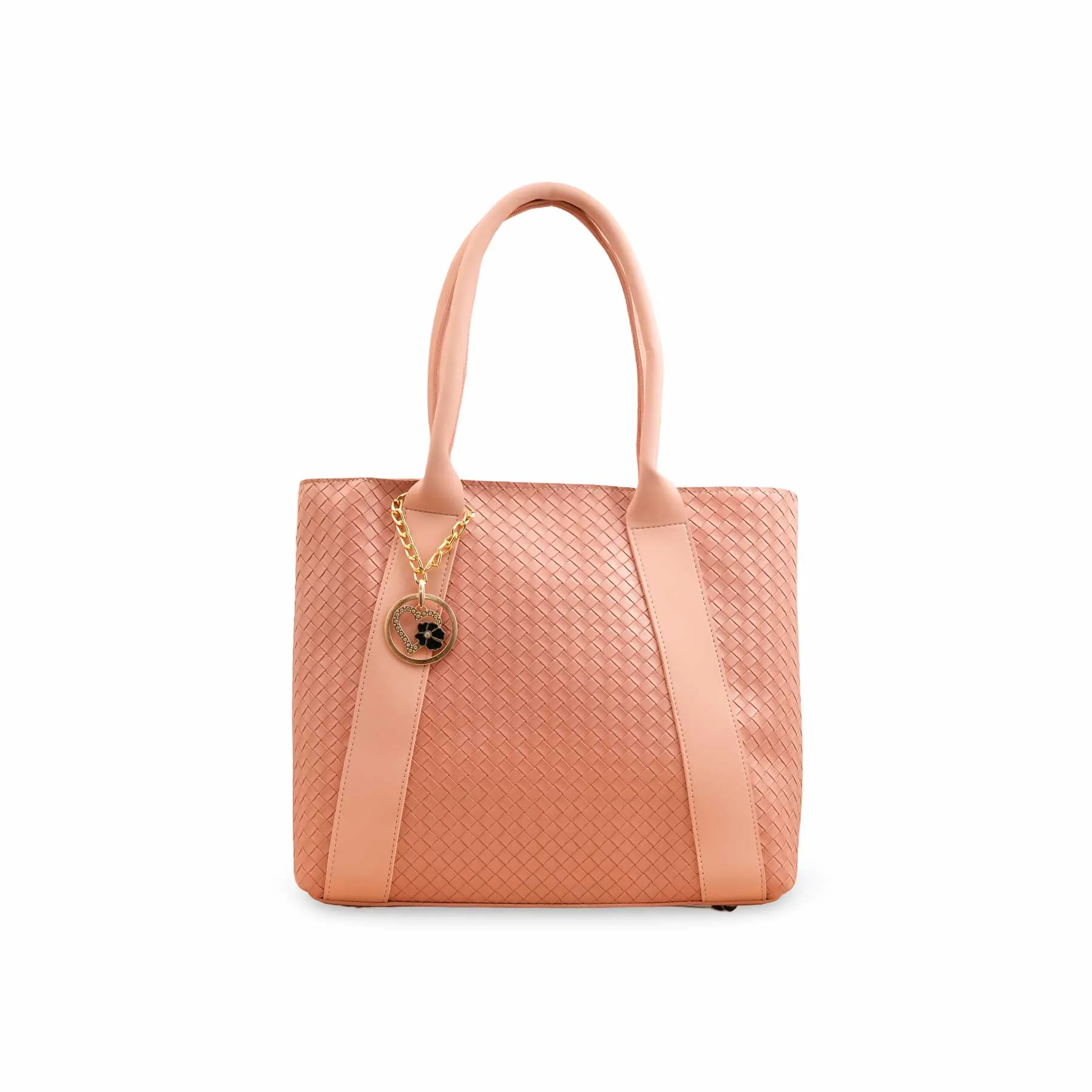 Sleek Shape Classic Elegance Pink Casual Shoulder Bag For Ladies P56322