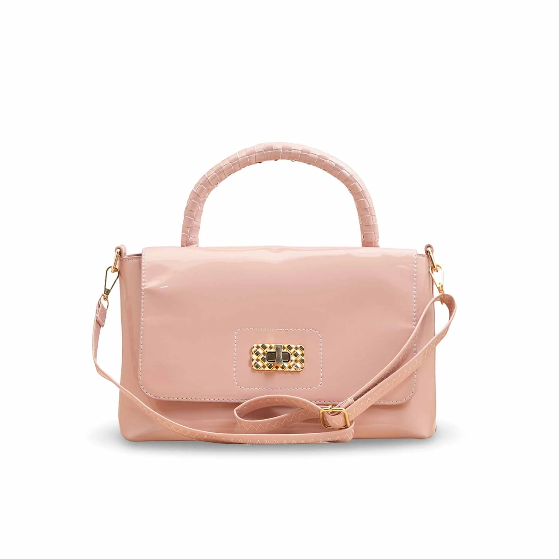 Trendy Fashion Pink Women Formal Shoulder Bag P55812
