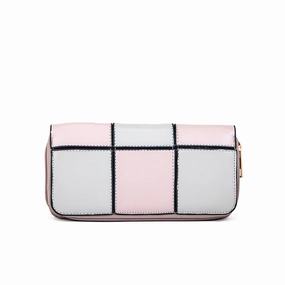 Versatile Use Daily Carry Pink Casual Wallet P97563