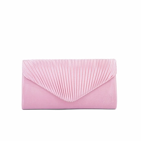 Durable Material Daily Essentials Pink Fancy Clutch P24143