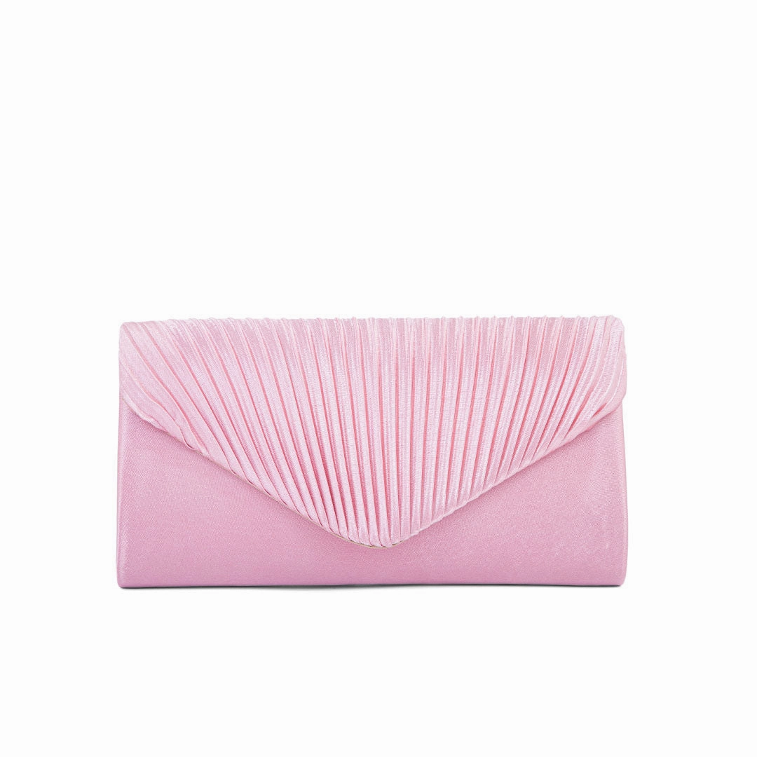 Durable Material Daily Essentials Pink Fancy Clutch P24143