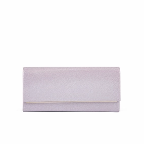 Minimalist Function Zip Closure Bag Pink Fancy Clutch P24162