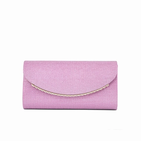 Pink Fancy Clutch P24168 Soft Texture