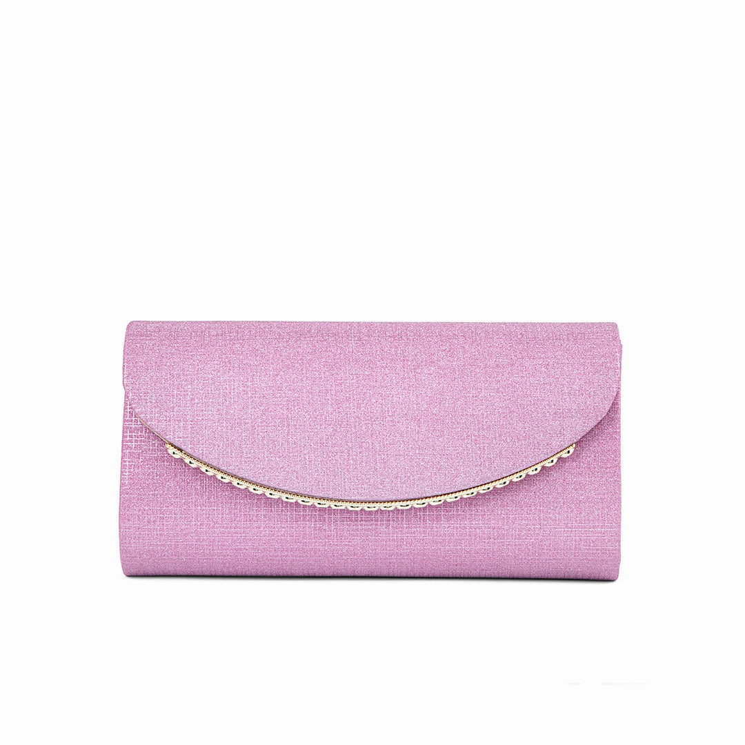 Pink Fancy Clutch P24168 Soft Texture