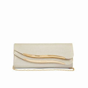 Modern Outfit Golden Fancy Clutch P24172