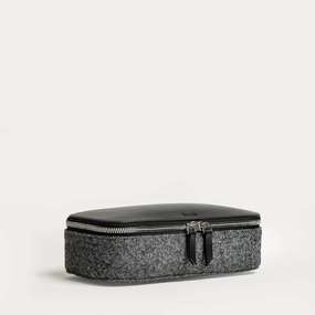 Trousse de toilette ~ JULIET II - NOIR Luxury Storage Compact Bag