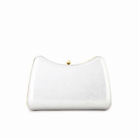 Silver Fancy Clutch P15372 Handmade Bag