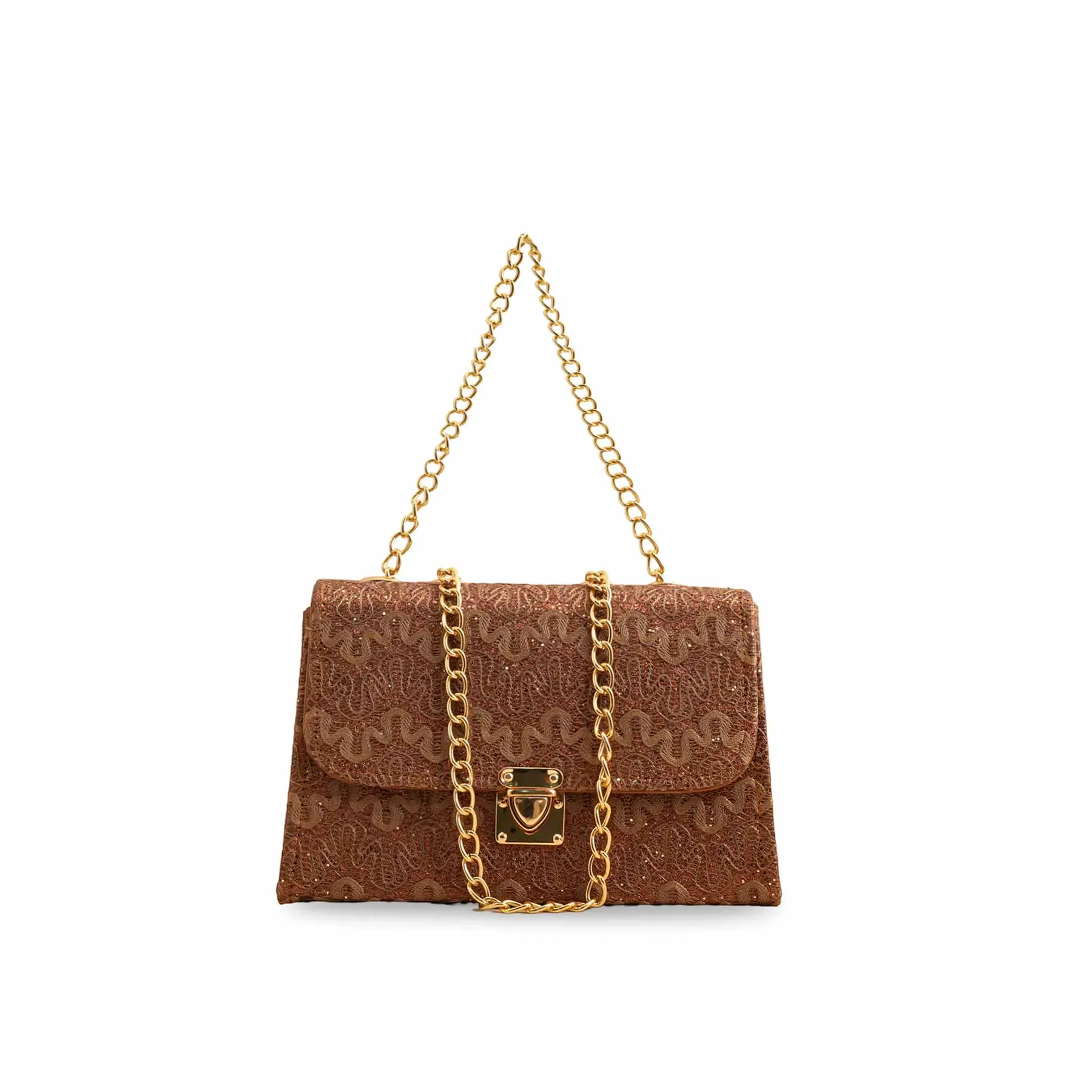 Brown Casual Shoulder Bags P54163 Chic Motion