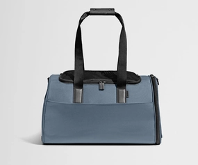 The Pet Carrier in Coast Blue Extra Padding Back Panel