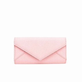 Urban Commuter Functional Style Peach Casual Wallet P97487