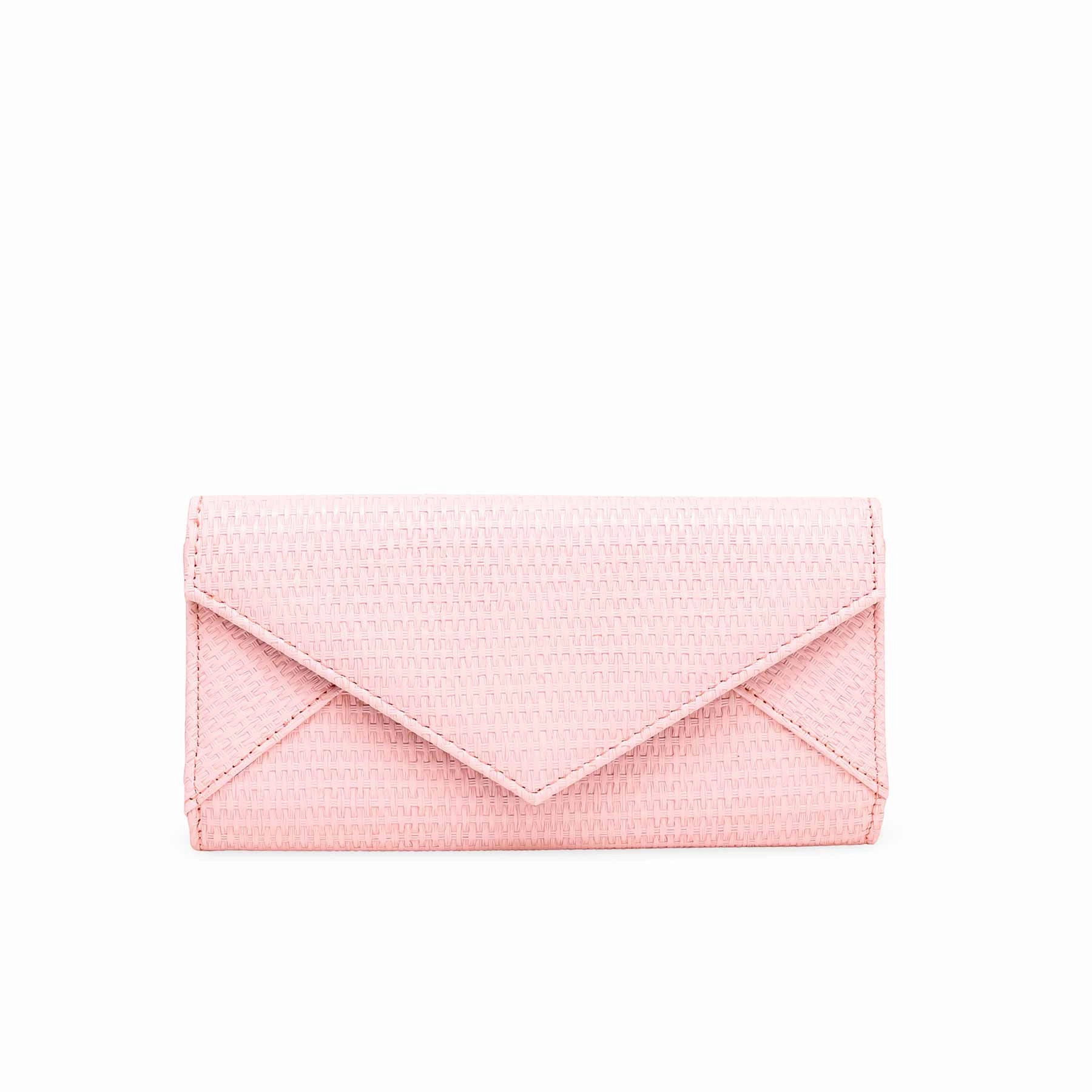 Urban Commuter Functional Style Peach Casual Wallet P97487