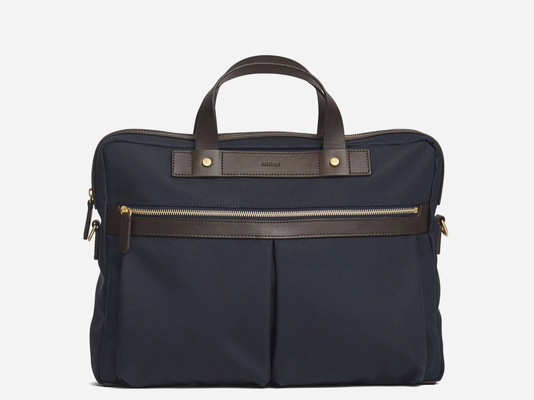 Modern Living M/S Office - Navy/Dark Brown