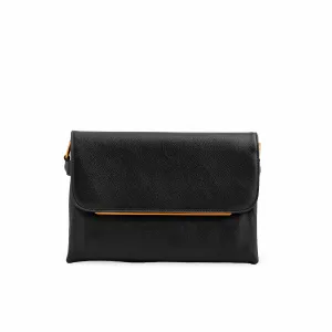 Urban Aesthetic Multipurpose Bag Black Women Formal Shoulder Bag P36366