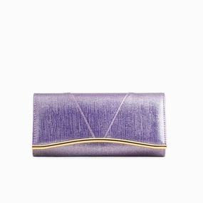 Purple Formal Clutch P24220 Outdoor Everyday