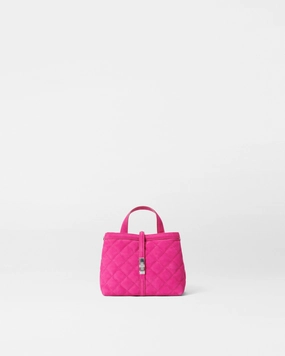Urban Daily Organizer Modern Trend Raspberry Nubuck Mini Astor Top Handle