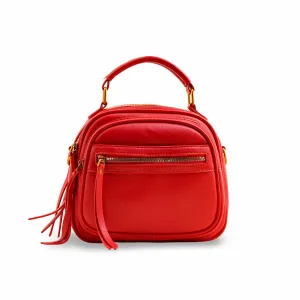 Red Casual Shoulder Bag P36391 Daily Motion