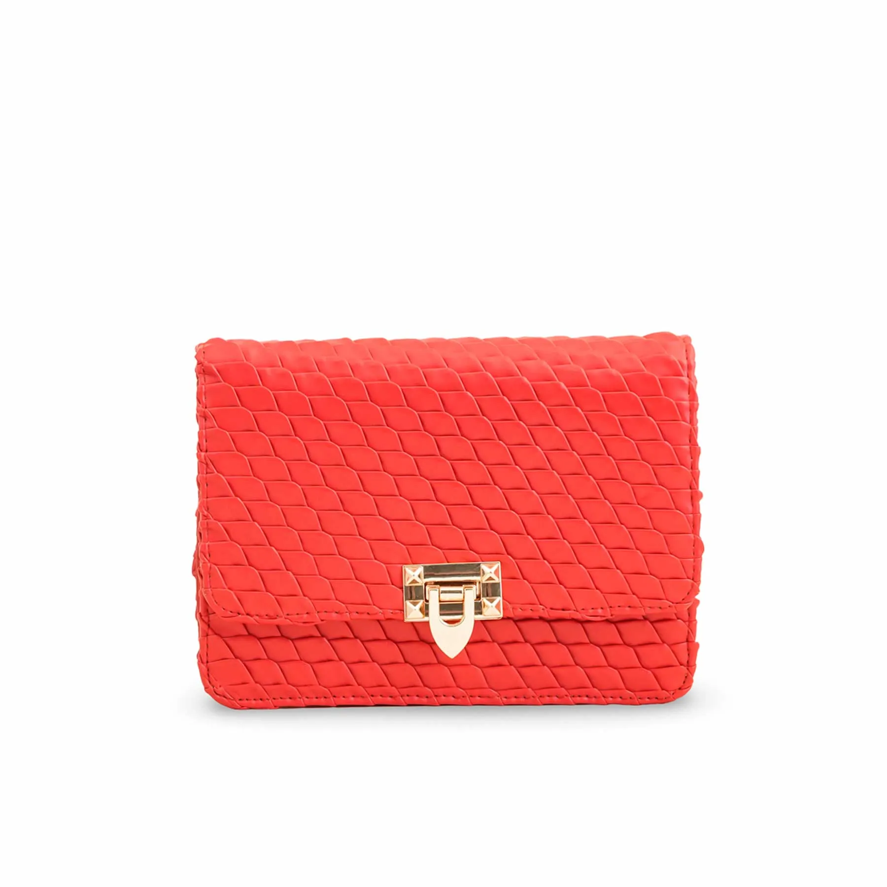 Sleek Design Compact Form Red Casual Shoulder Bag P55660