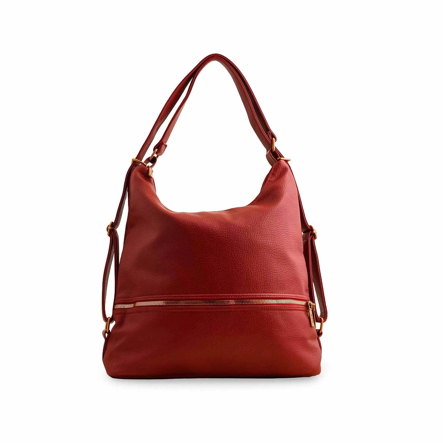 simple design Red Formal Shoulder Bag For Women P36356