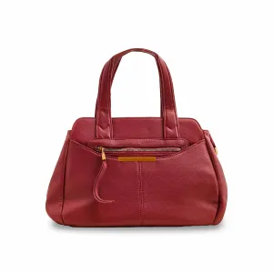 Red Formal Shoulder Bag For Women P36357 Luxury Finish