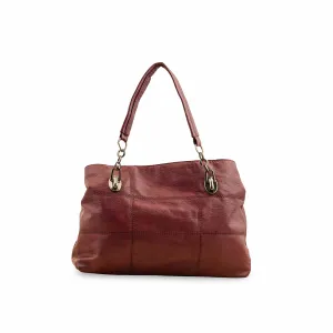 Red Formal Shoulder Bag P36347 Lightweight Carry Smart Organizer