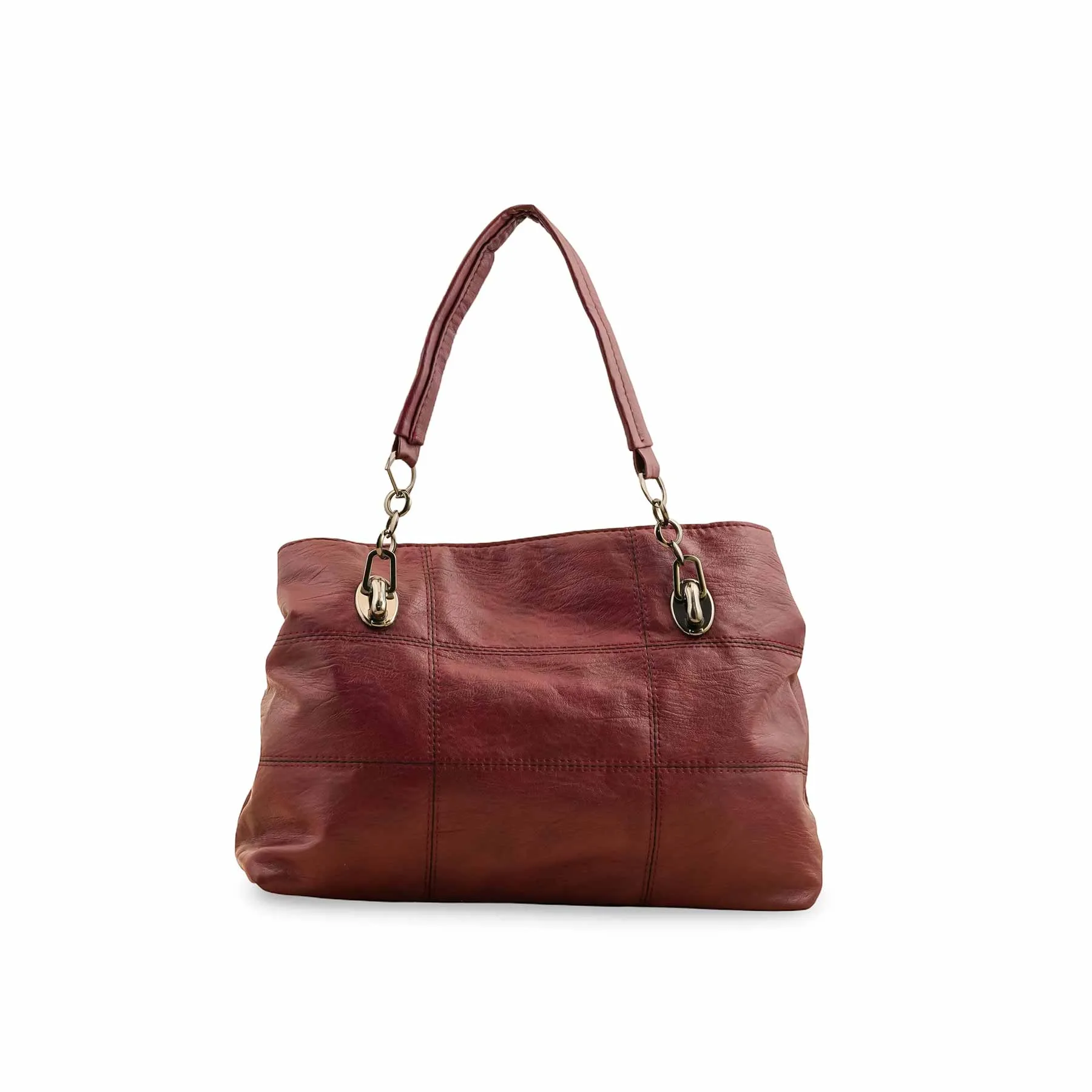 Red Formal Shoulder Bag P36347 Lightweight Carry Smart Organizer