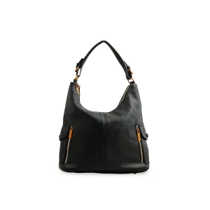 Black Women Formal Shoulder Bag P36381 On-the-Go Bag Daily Essential