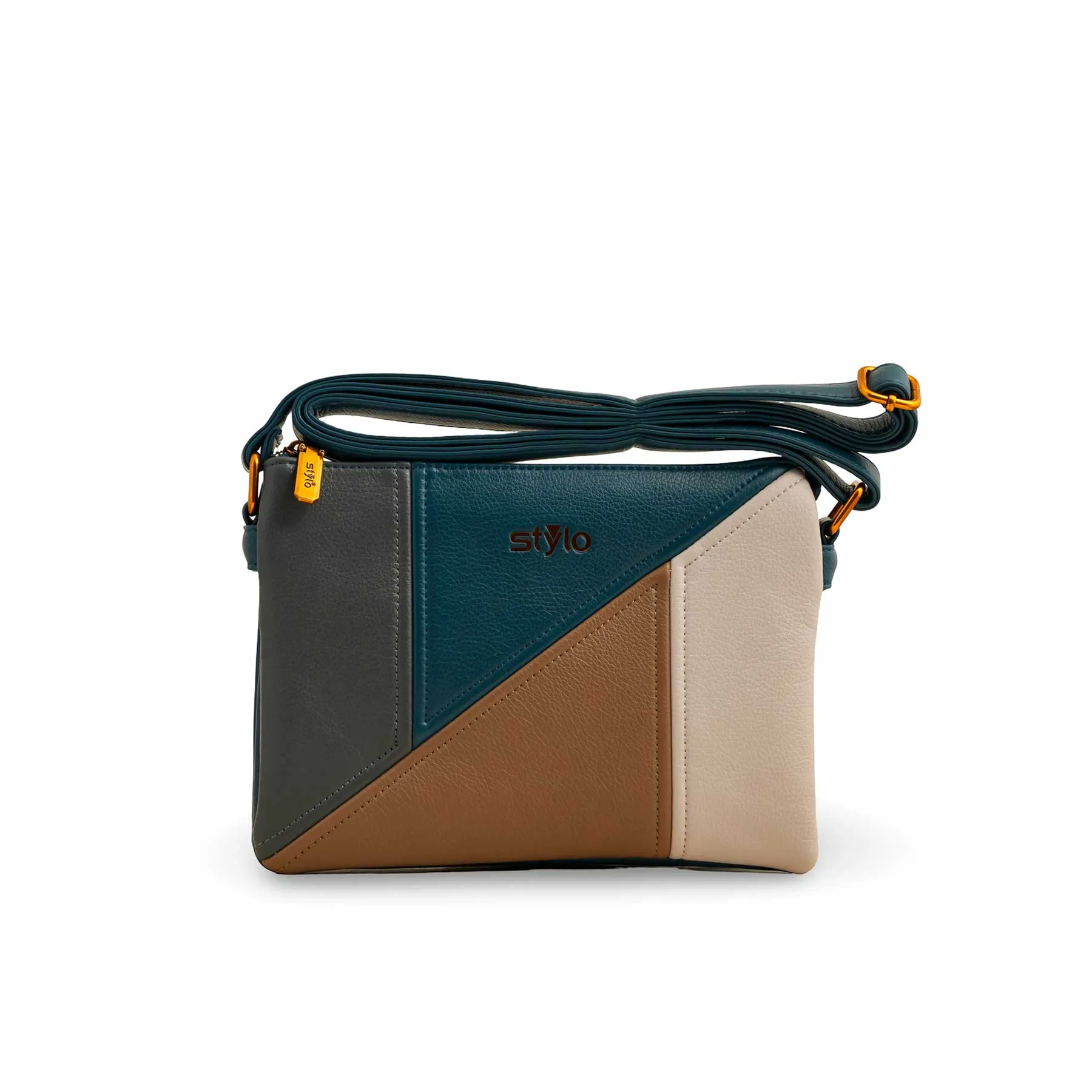 Compact Fashion Classic Texture Blue Women Formal Shoulder Bag P36367